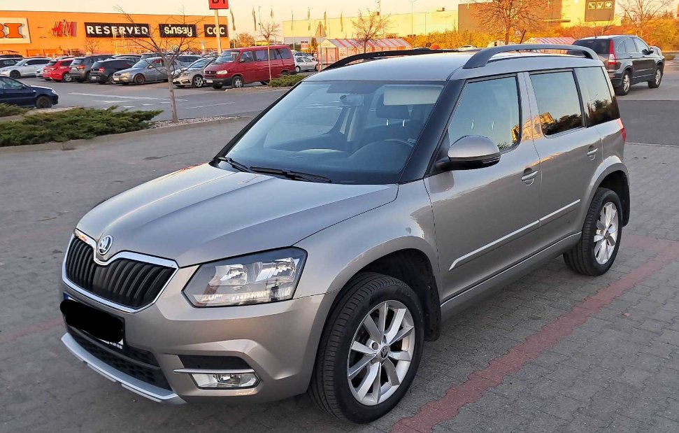 Skoda Yeti 2015 1.4 TSI 95623km SUV