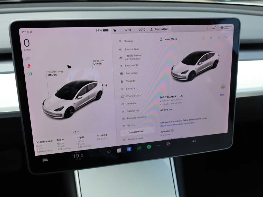 Tesla Model 3 2020 Long Range 4WD 76kWh 96063km Sedan