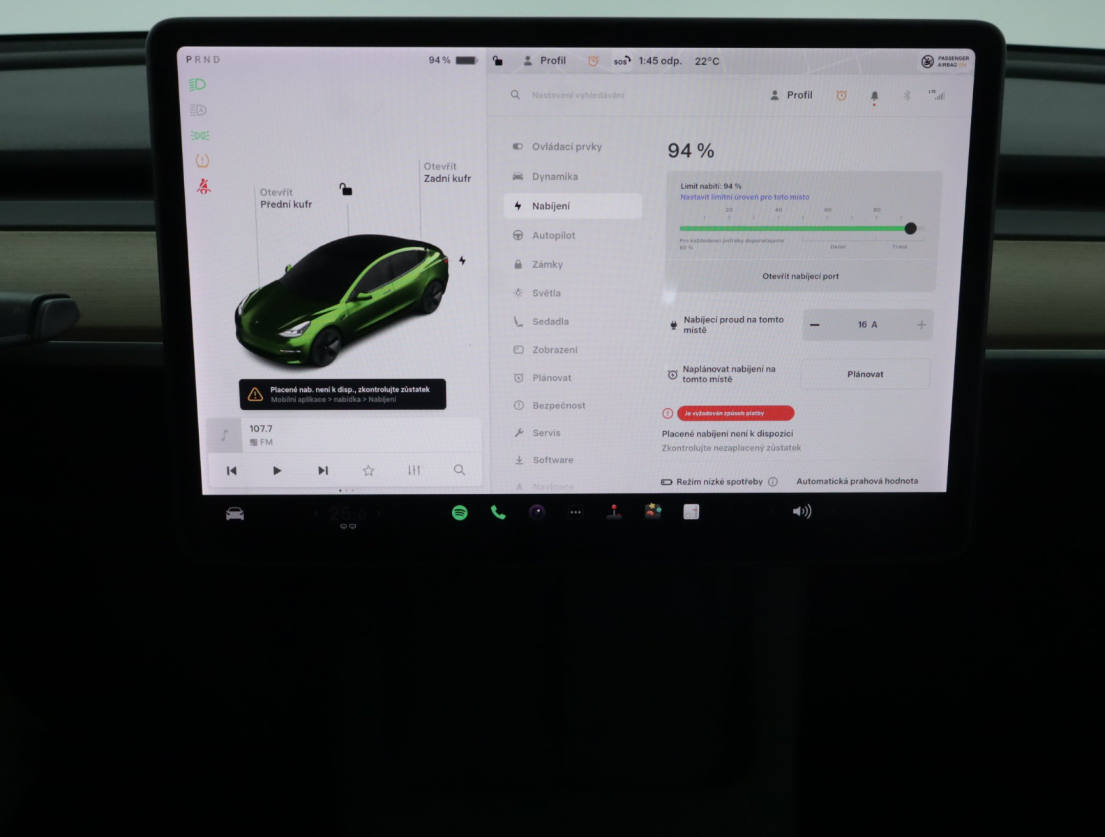 Tesla Model 3 Long Range AWD – fotografie 17