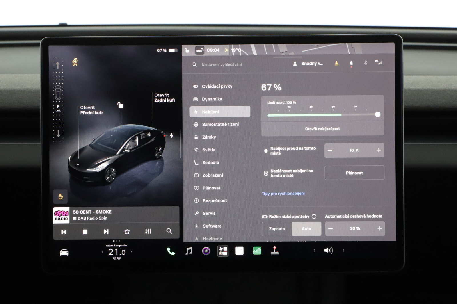 Tesla Model 3 Standard Range Plus – fotografie 21