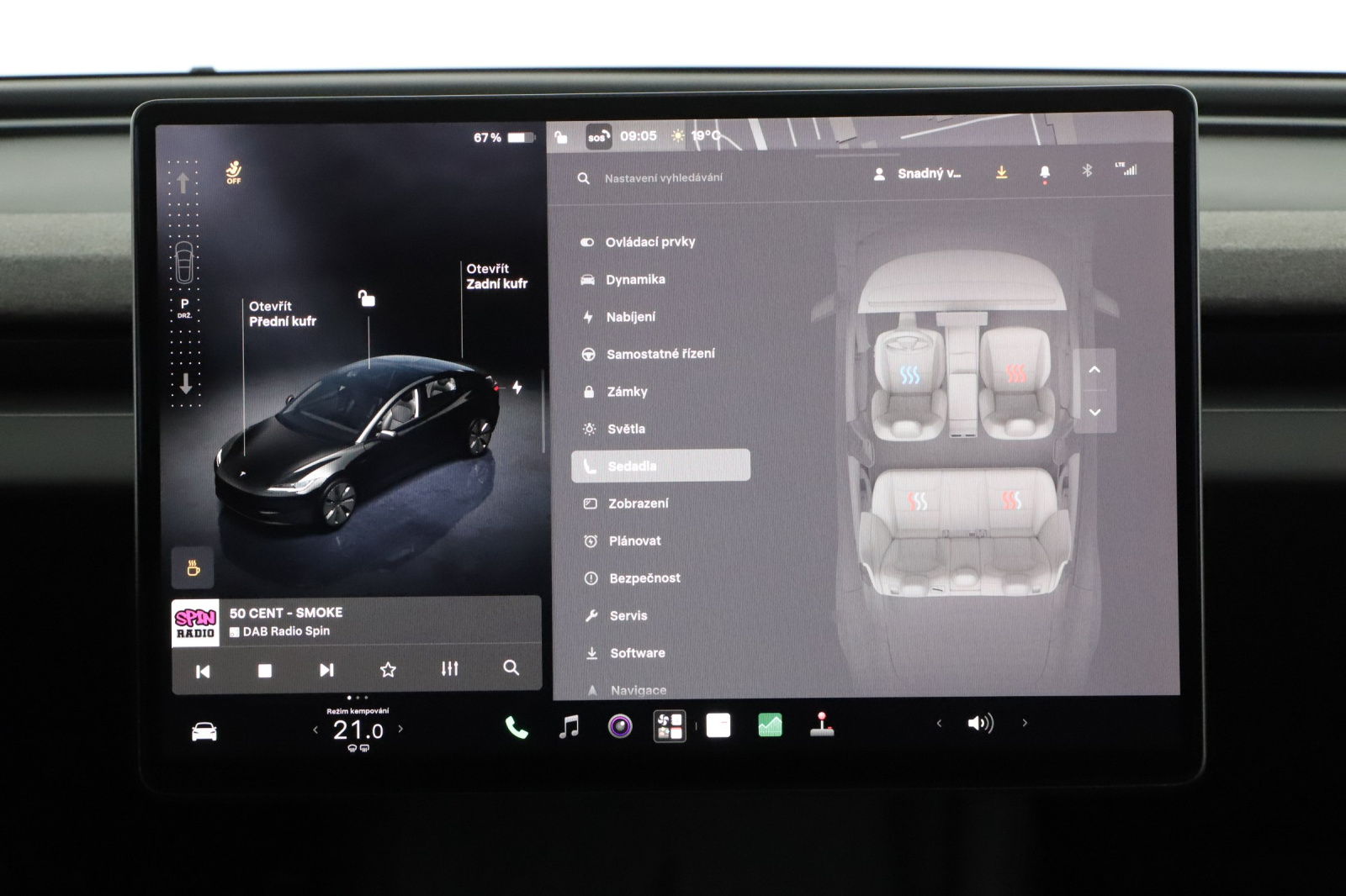 Tesla Model 3 Standard Range Plus – fotografie 22