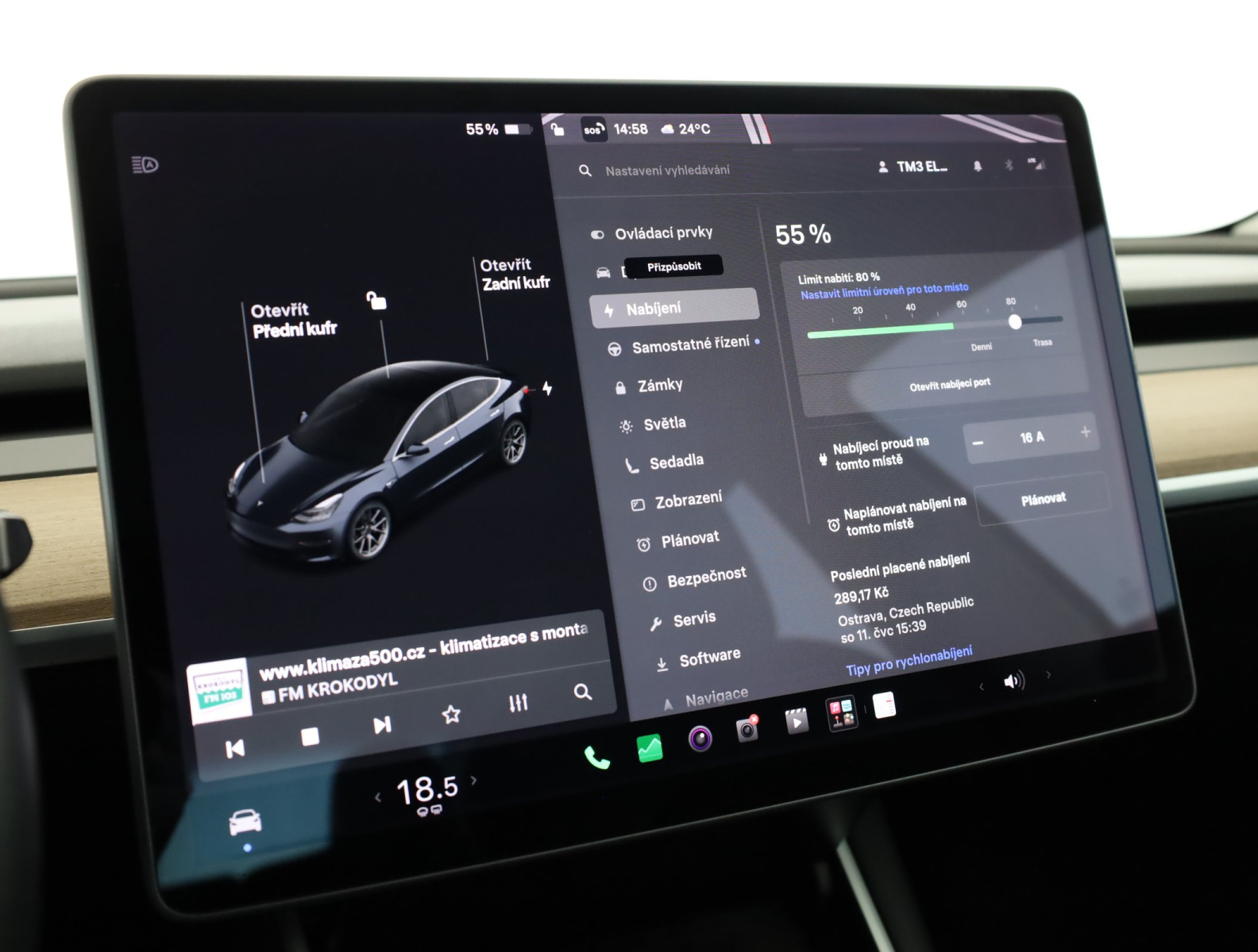 Tesla Model 3 Long Range AWD – fotografie 17